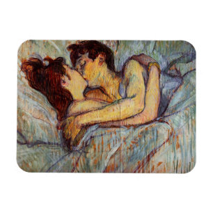 Toulouse-Lautrec en cama el imán del beso