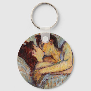 Toulouse-Lautrec en cama el llavero del beso