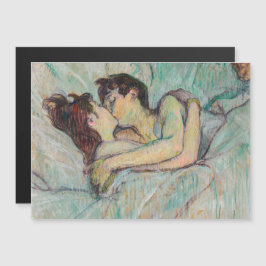 Toulouse-Lautrec - En La Cama, La Tarjeta Magnétic