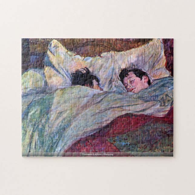Toulouse-Lautrec - rompecabezas el dormir (Horizontal)