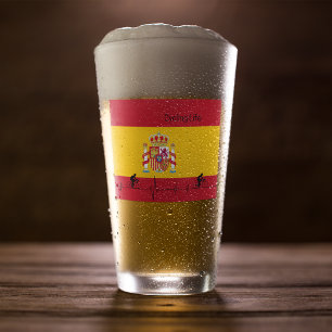 Tour de France España Glass
