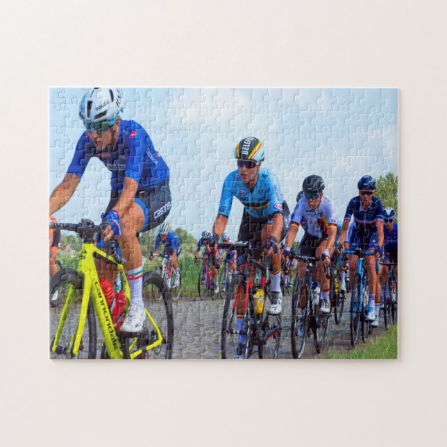 Tour de Francia Bicicleta Race Jigsaw Puzzle (Horizontal)