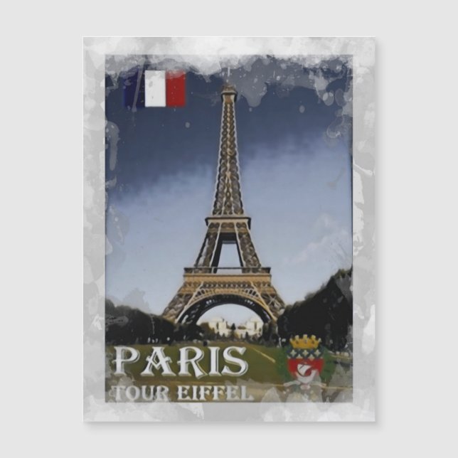 Tour Eiffel - Pari - Francia - (Anverso)