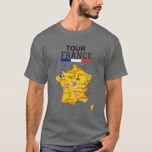 Tour Francia Ciclismo Jersey Bicicleta Carretera F