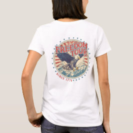 Tour por la libertad: camiseta patriótica