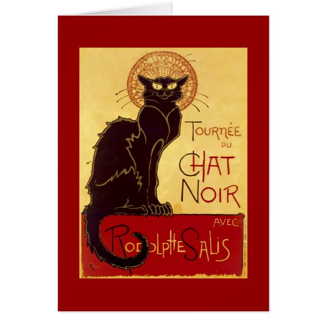 Tournée du Chat Noir, Théophile Steinlen (Frente)