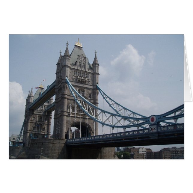 Tower Bridge London Card (Anverso (Horizontal))