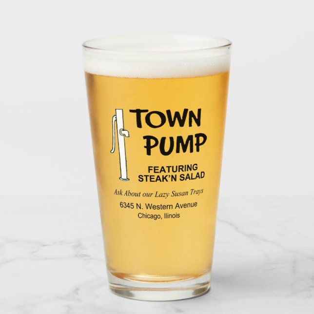 Town Pump Restaurant, Chicago, Illinois (Anverso (lleno))