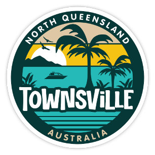 Townsville, Pegatina de Queensland Australia