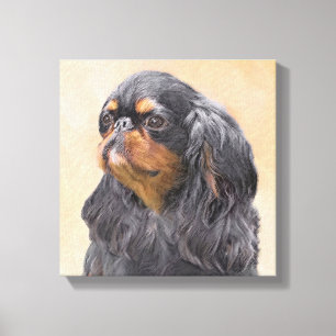 Toy English Spaniel Pintura Original Arte Animal