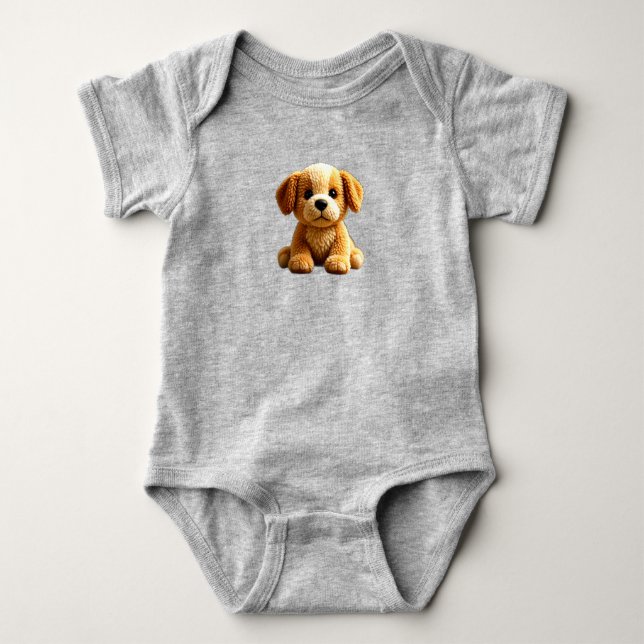 Toy Puppy Dog Baby Jersey Bodysuit (Anverso)