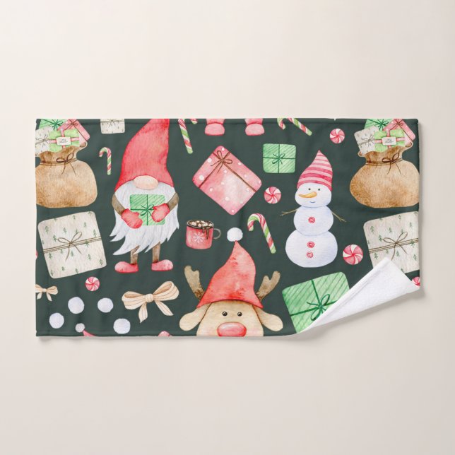 Toy Story Merry Christmas Pattern Moderno (Toalla de mano)