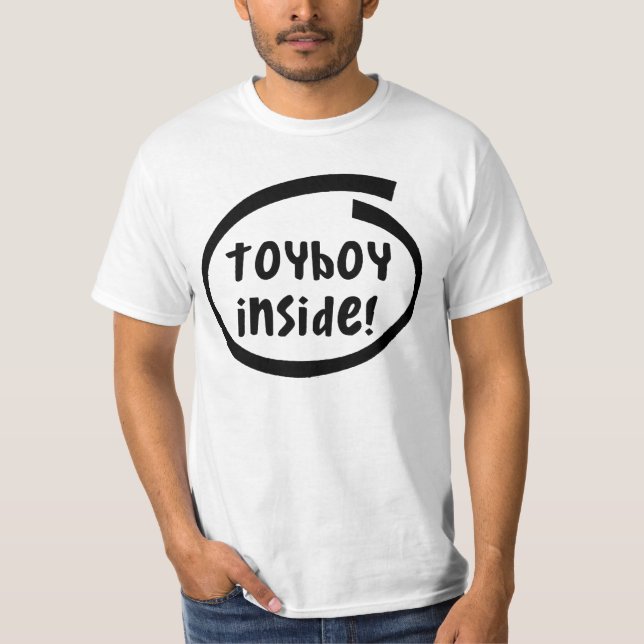 ¡Toyboy dentro! Camiseta (Anverso)