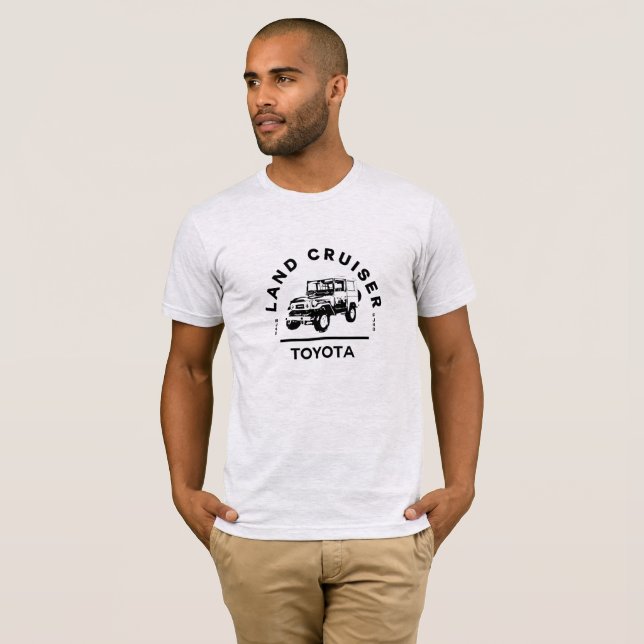 Toyota aterriza la camiseta del crucero (Anverso completo)