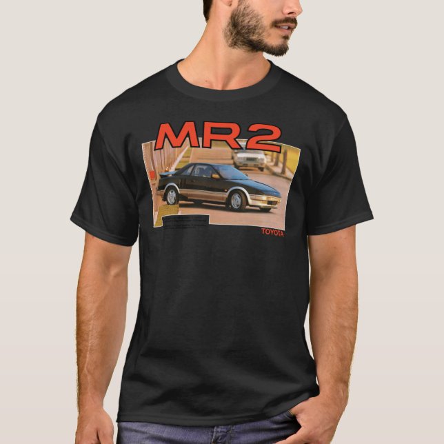 TOYOTA MR.2 TAPA DE BROCHURE Camiseta clásica (Anverso)