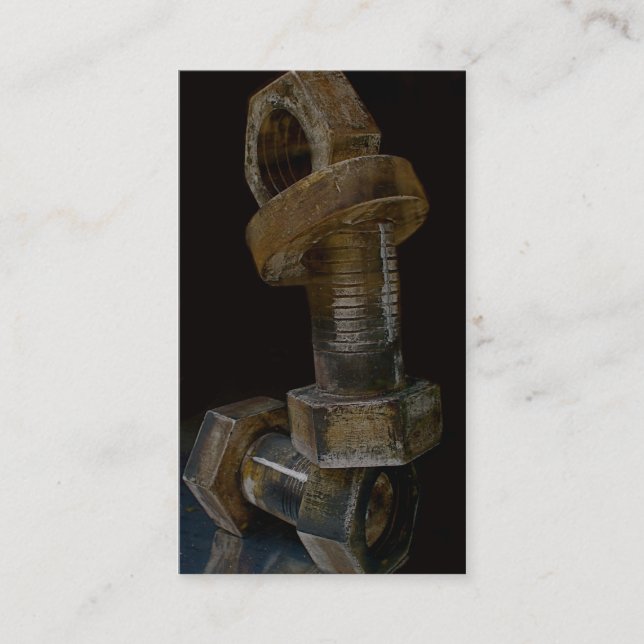 Trabajador de construcción de tarjetas de trabajo (Anverso)