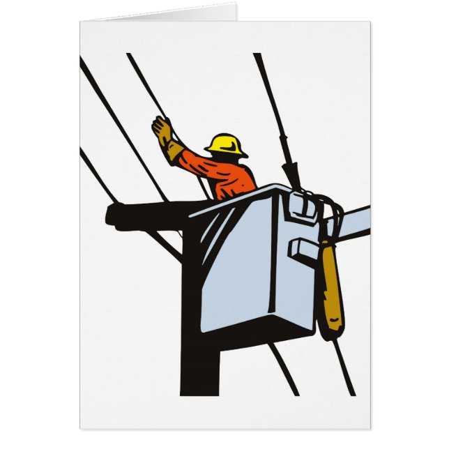 Trabajador eléctrico del electricista del (Frente)