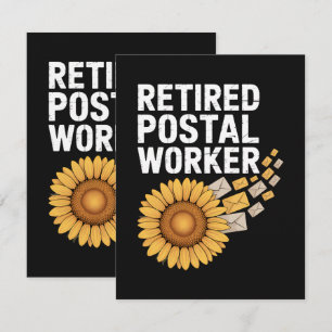 Trabajador postal jubilado