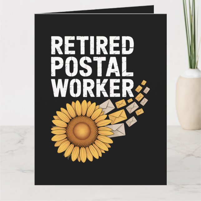 Trabajador Postal Jubilado (Anverso)
