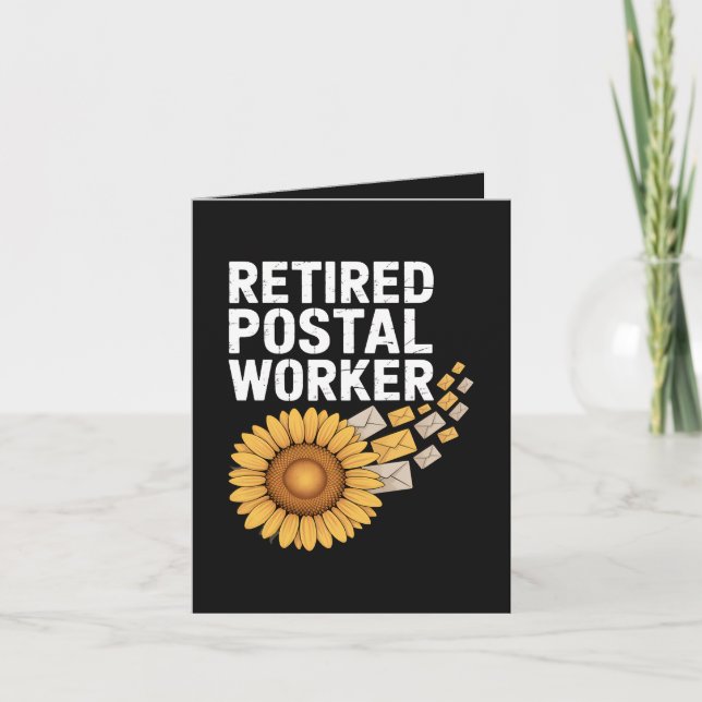 Trabajador Postal Retirado (Anverso)