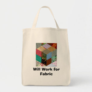 Trabajará para el bolso de la tela