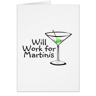 Trabajará para los martinis