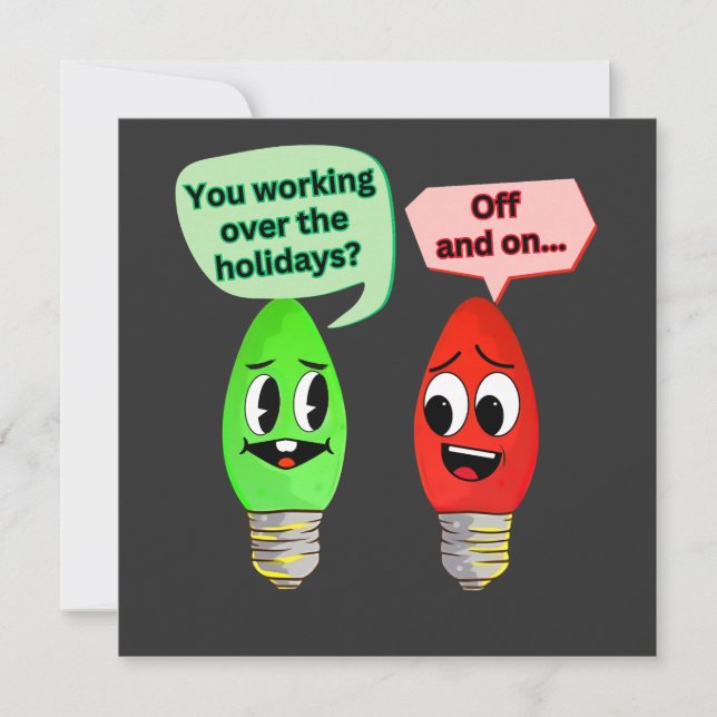 Trabajas durante las vacaciones (Anverso)