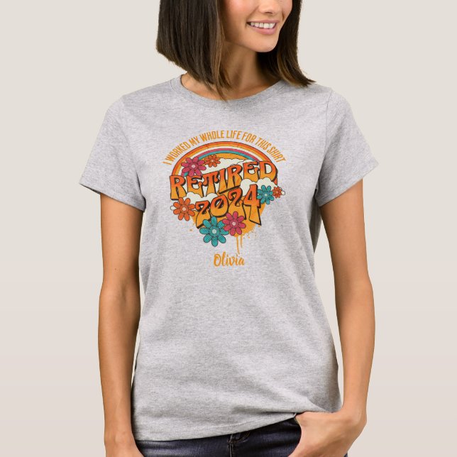 Trabajé toda mi vida para esta camisa jubilada en  (Anverso)