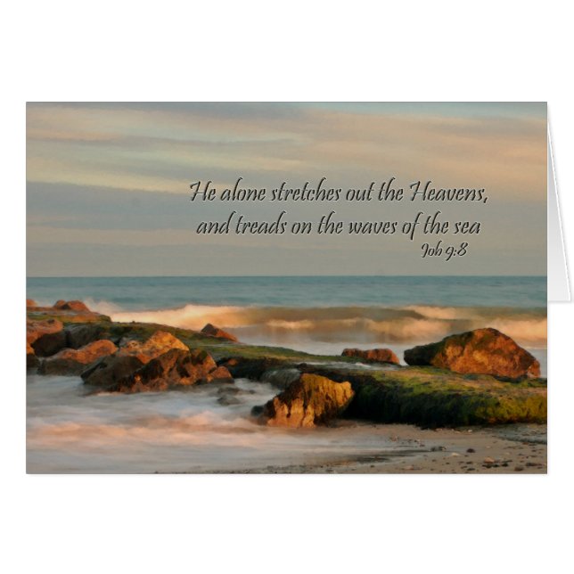 Trabajo 9:8 Escape con rocas y olas (Anverso (Horizontal))