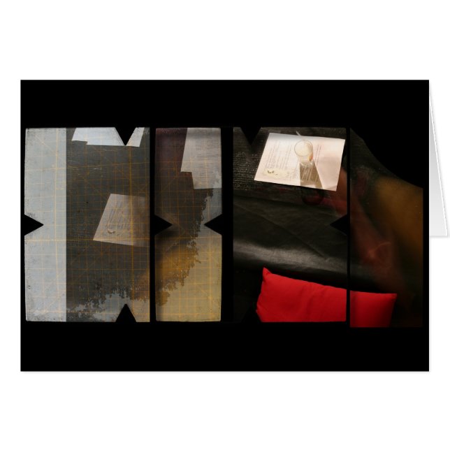 Trabajo abierto sobre el fotomontaje de Open Red 8 (Anverso (Horizontal))