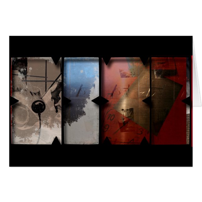 Trabajo abierto sobre fotomontaje de Open Red 13 (Anverso (Horizontal))