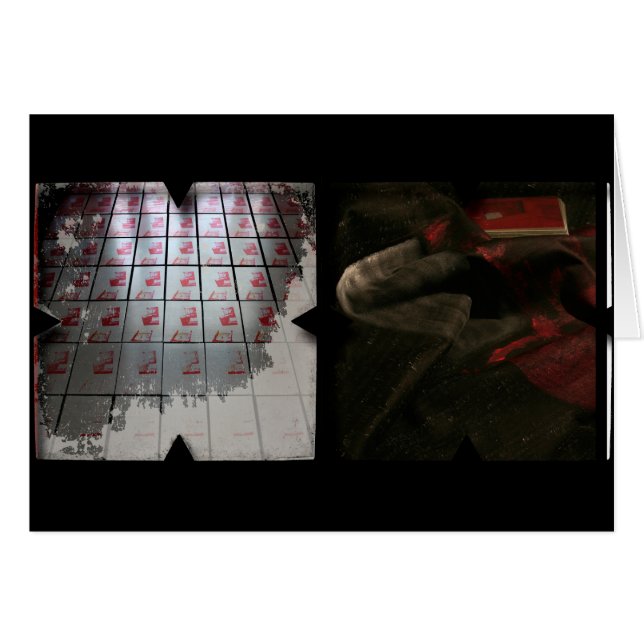 Trabajo abierto sobre fotomontaje de Open Red 16 (Anverso (Horizontal))