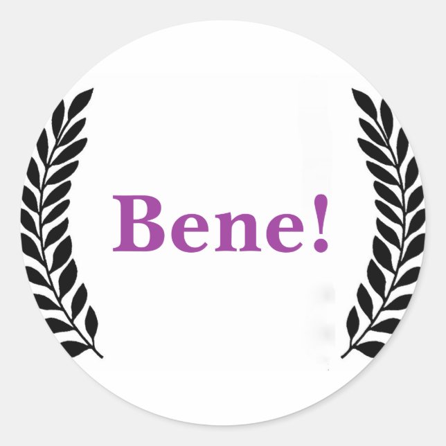 ¡Trabajo bien hecho Pegatinas para profesores de l (Anverso)