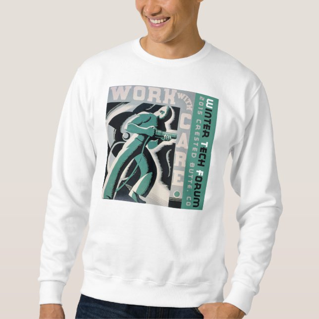 Trabajo con la sudadera del cuidado (Anverso)