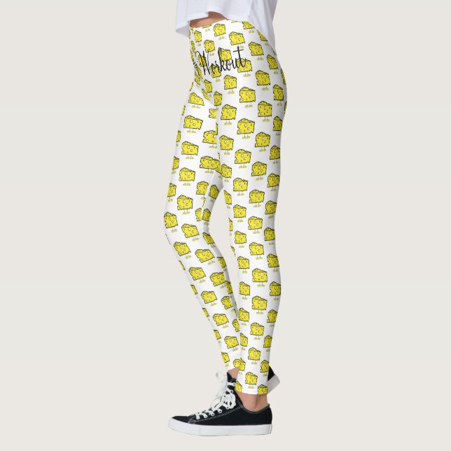 Trabajo cursi  Leggings blancos  (Izquierda)