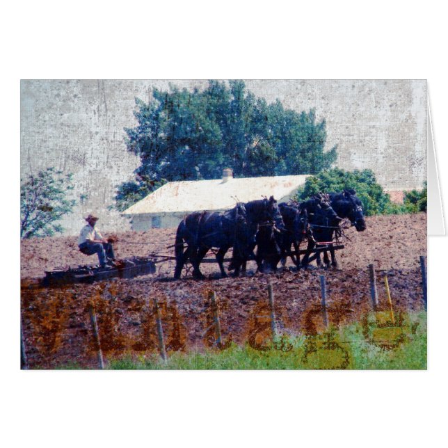 Trabajo de equipo de vintage (Anverso (Horizontal))