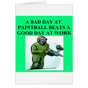 trabajo de los golpes de Paintball