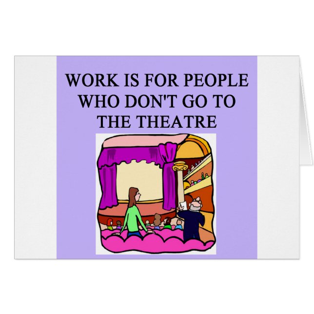 trabajo de los golpes del teatro (Anverso (Horizontal))