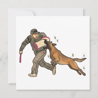 Trabajo de mordida de Malinois