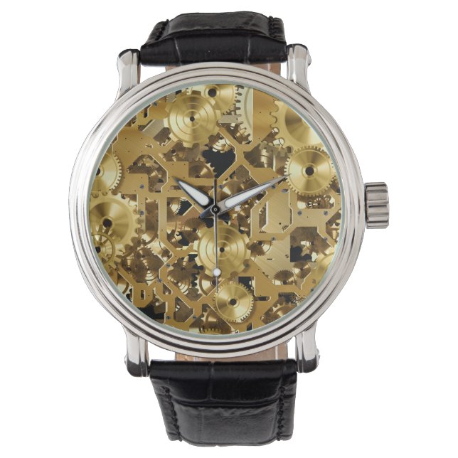Trabajo de reloj 1 Opciones de reloj y número (Anverso)