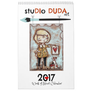 Trabajo de StudioDudaArt 2017 del calendario del