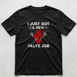 Trabajo de Válvula Divertido Camiseta de Recuperac