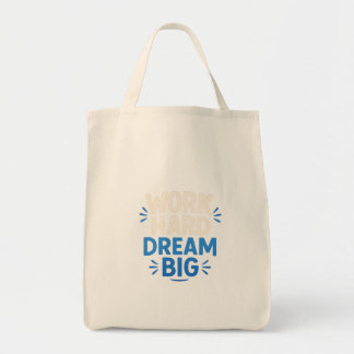 Trabajo duro sueño grande bolsa de té