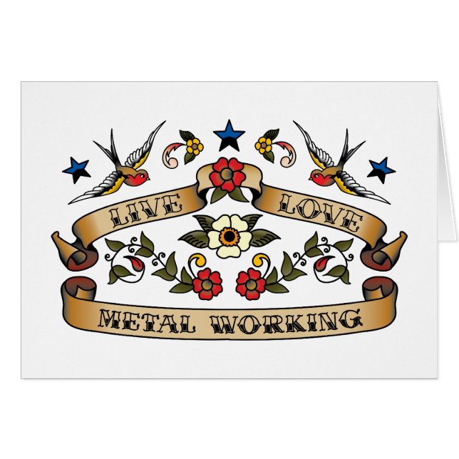 Trabajo metalizado del amor vivo (Anverso (Horizontal))