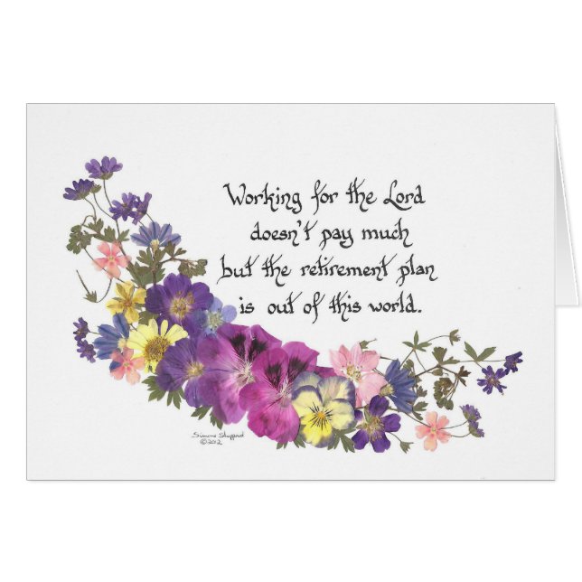 Trabajo para el señor (Anverso (Horizontal))