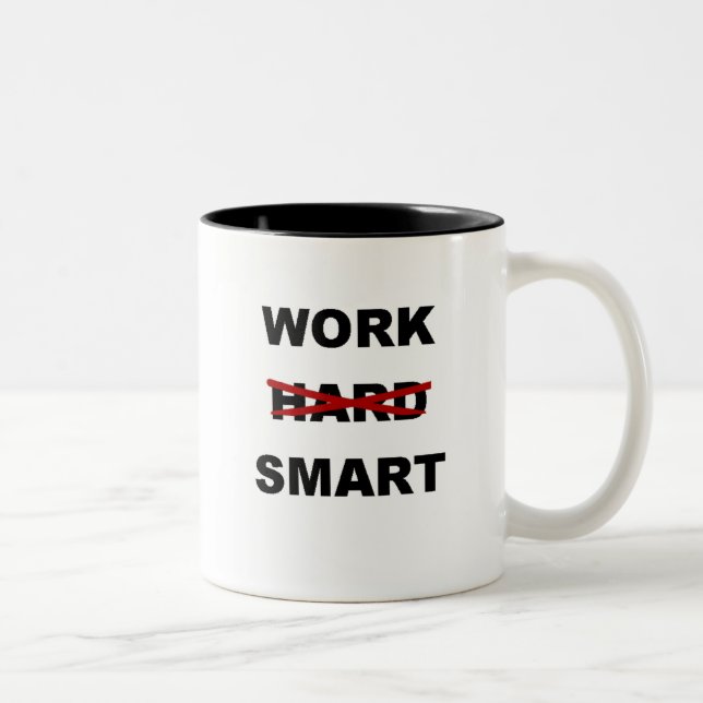 Trabajo Smart - taza de café inspiradora (Derecha)