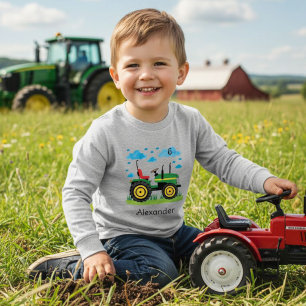 Tractor birthday, tractor for boy, green tractor