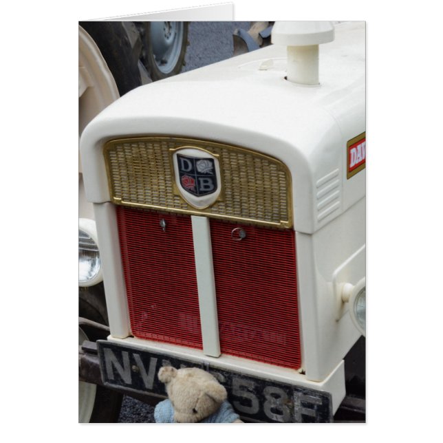 Tractor británico clásico (Frente)