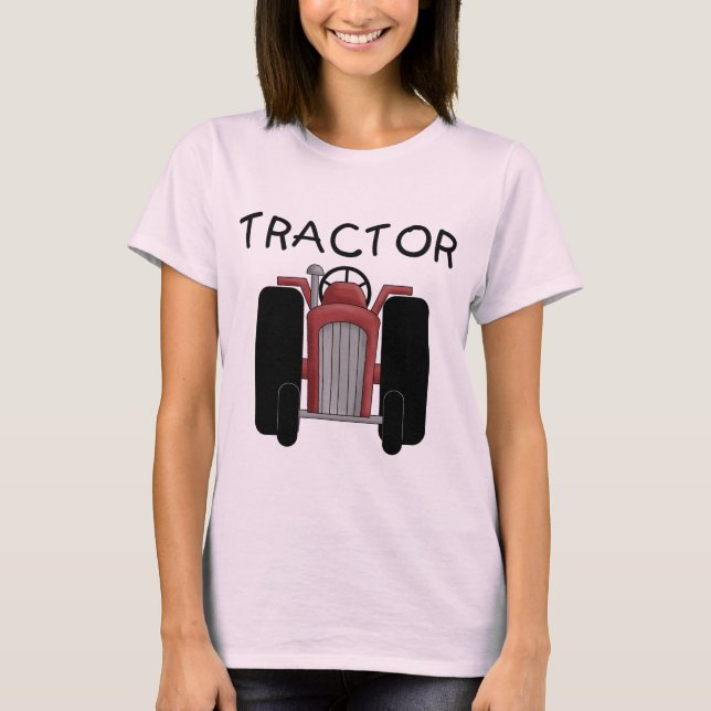 TRACTOR- Camisetas y regalos rojos (Anverso)