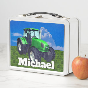 Tractor de granja verde personalizado